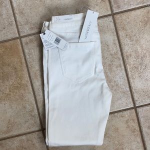 Liverpool ankle skinny jeans. Brand new white designer jean. Petite.